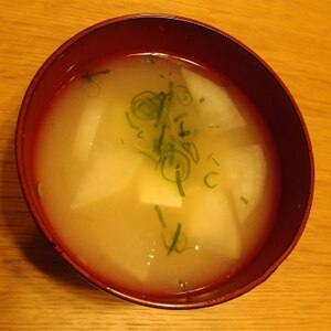 ねぎたっぷり★豆腐と根菜の味噌汁